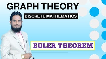 Lec 12 Euler theorem in graph theory #Euler_formula #eulerian_graph #discrete_math  #pgt_math