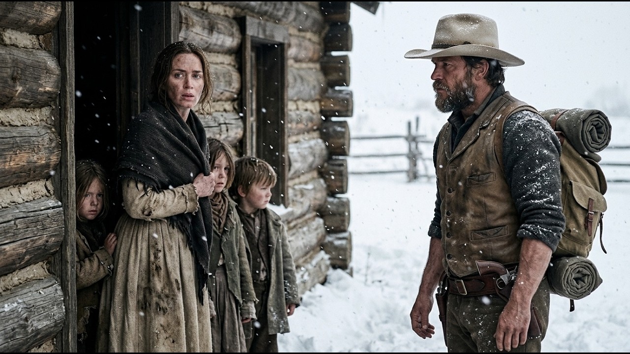 Una viuda pobre le dio cobijo a un desconocido por una noche, sin saber que era un vaquero