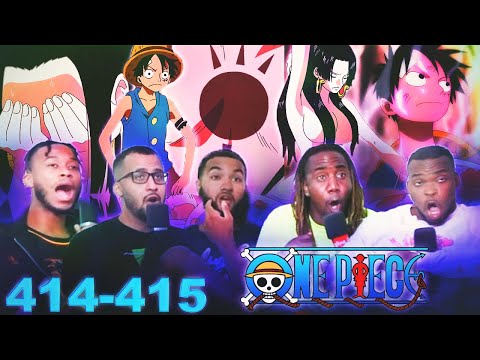 BOA HANCOCKS CONFESSION! One Piece Ep 414/415 Reaction