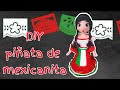 cuerpo básico de princesas  / piñata de mexicanita/como hacer una piñata con traje tipico
