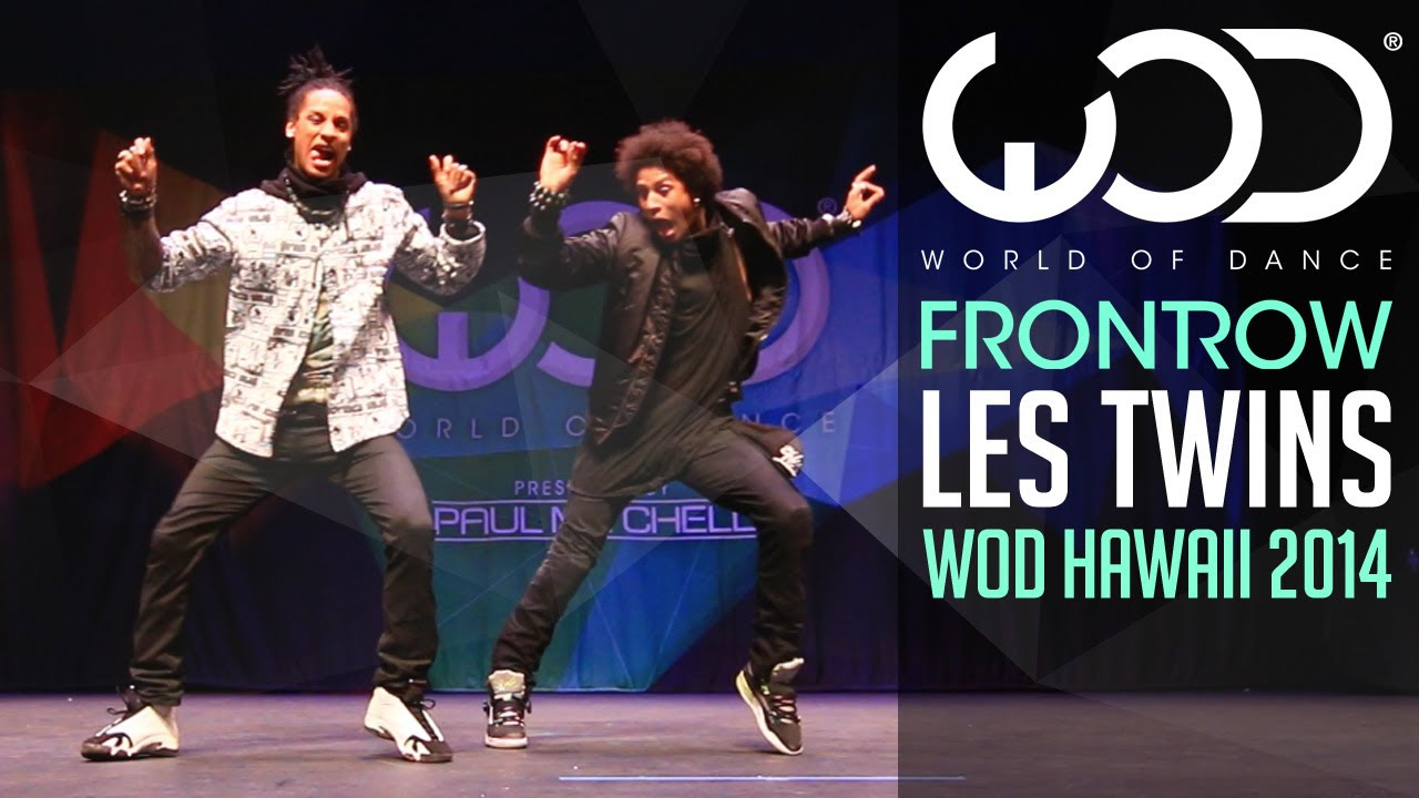 Les Twins  FRONTROW  World of Dance 2014  WODHI