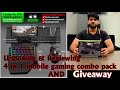 4  in 1 mobile game combo pack unboxing reviewing  setting  mix pro setup pubg