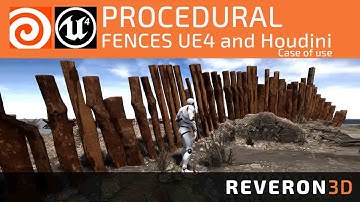 Procedural Fences with Houdini and Unreal Engine 4 (UE4) - Showcase 3