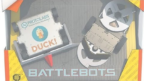 Hexbug Battlebots Rivals Duck! vs Rotator Unboxing & Review