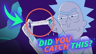 RICK AND MORTY 40 Best Hidden Jokes &amp; References You Missed Season 6