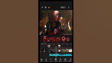 Deadpool & Wolverine Edit | Capcut Editing Tutorial #capcut #viral #trending