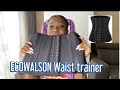 UNBOXING & REVIEWING ECOWALSON WAIST TRAINER