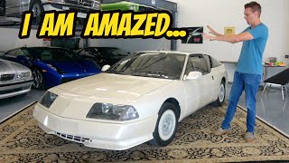 The Renault Alpine Is a Very Rare, VERY WEIRD 80's Car That You Actually Want to Drive