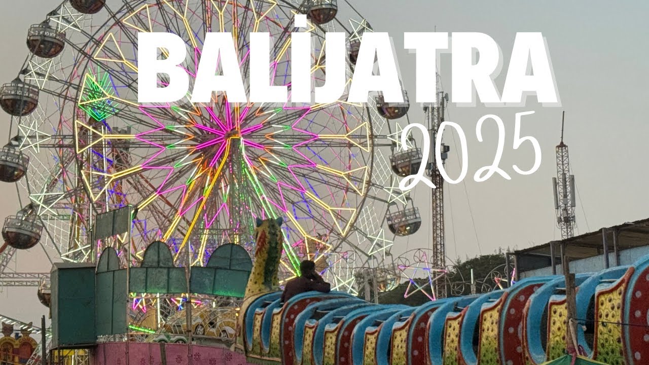 🌟 Balijatra 2025 Vlog | Exploring Odisha’s Biggest Fair in Cuttack | Food, Culture & Travel Guide 🇮🇳