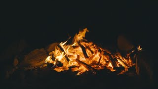 ASMR 장작타는소리, 공부할때듣는 모닥불소리, 잠잘때듣는 수면유도 백색소음