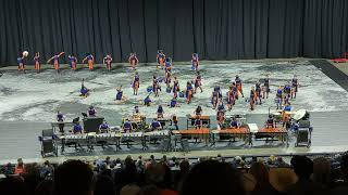 Sparta indoor percussion at Stockton April 2024
