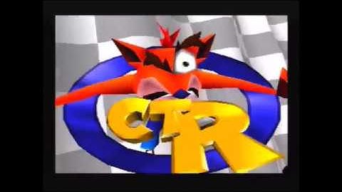 Crash Team Racing (PS1) Start Up & Intro HD