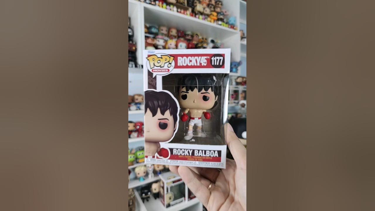 Funko Pop Rocky 45 TH 1177 - Authentic - Funko Pop