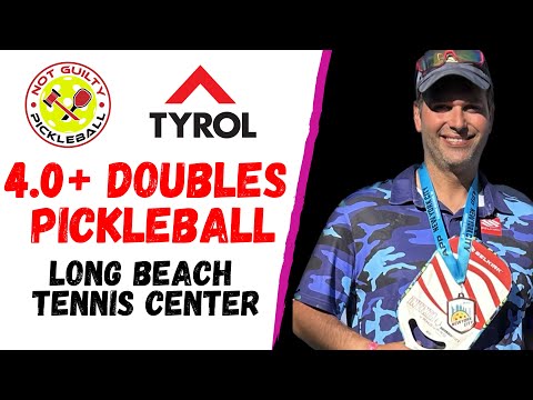4.0+ Doubles Pickleball | Matt Krivitsky vs Hudson Kaylee | Long Beach Tennis Center | New York