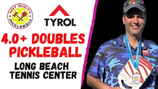 4.0+ Doubles Pickleball | Matt Krivitsky vs Hudson Kaylee | Long Beach Tennis Center | New York