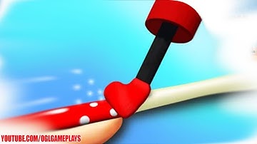 Nail Stack! - All Levels Gameplay Part 1 Android,ios