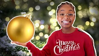 Decorating Our Biggest Christmas Tree Ever | Marsai Martin Vlogs