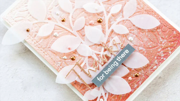 Doodling With Debby  Embossing With A Stencil