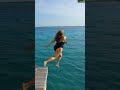 Vahbiz Dorabjee Sexy Jumping in bikini at the Beach