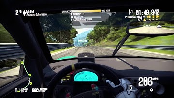 NFS SHIFT 2 Unleashed PC - Nordschleife Karussel, car Porsche 911 GT3 RSR Falken