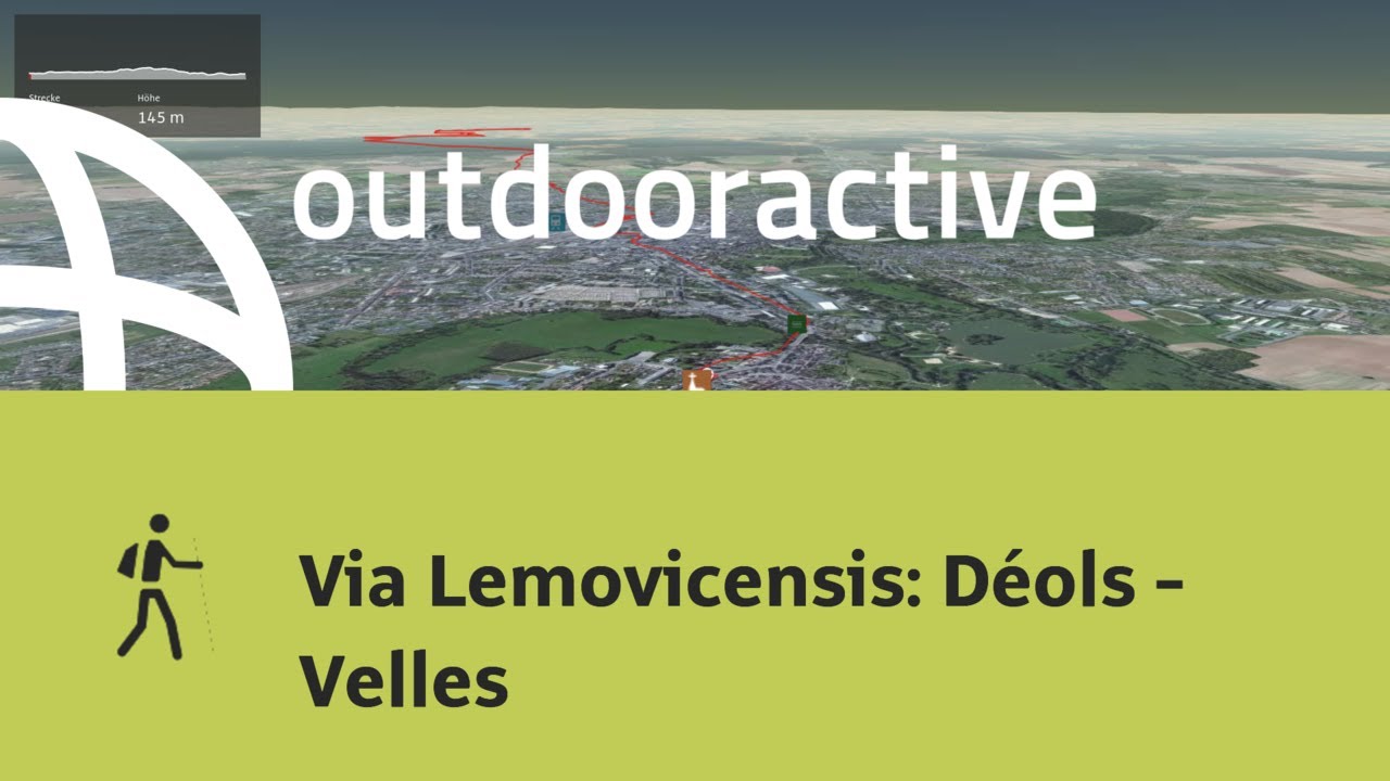 Pilgerweg in Indre: Via Lemovicensis: Déols - Velles