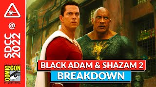 BLACK ADAM \& SHAZAM 2 Footage Revealed at Comic-Con (Nerdist News w\/ Maude Garrett)