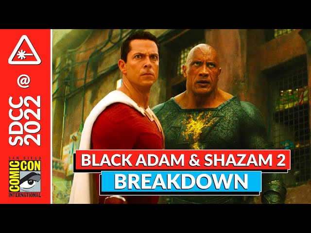 BLACK ADAM & SHAZAM 2 Footage Revealed at Comic-Con (Nerdist News w/ Maude Garrett)