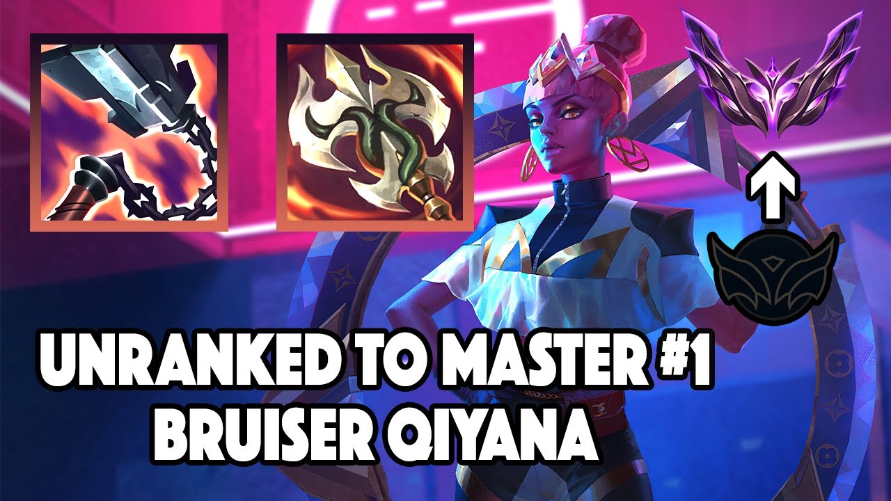 COMMENT CARRY AVEC QIYANA A BAS ELO ? UNRANKED TO MASTER #1