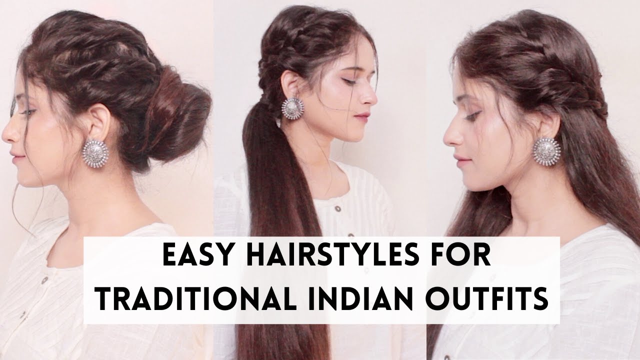 Beautiful and New HAIRSTYLES for Festive seasons, For Indian ...