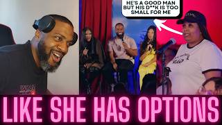 Cholesterol Denier is willing to leave her MAN because his D isn't good enough...