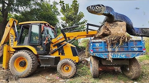 JCB 3dx Backhoe Maschine fully Loading Mud in Mahindra 475 JCB khudai work #jcb #jcbmitikhudai