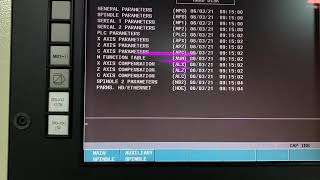 Fagor Cnc 8055, Spindle Parameter Settingslimit P66