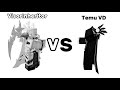 VisorInheritor VS Toxic Temu VD | The Strongest Battlegrounds