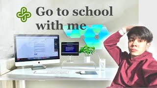 online college vlog, first day of winter 2021| portland state zoom university