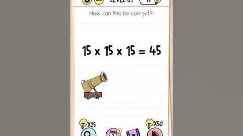 Brain Test Level 61 how can this be correct - Mind Game - Android Game Mobile Game