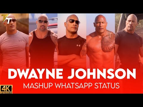 Dwayne Johnson Fat to fit whatsapp status  The rock mass transformation whatsapp status 