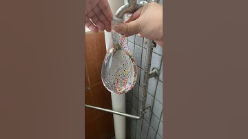 How to make the viral water bubble. You need this type of thin nano tape! #satisfying #trending #diy