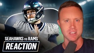 REACTION: 49ers control #1 seed destiny — Seahawks EPIC win over Rams | Darnold to Eric Saubert