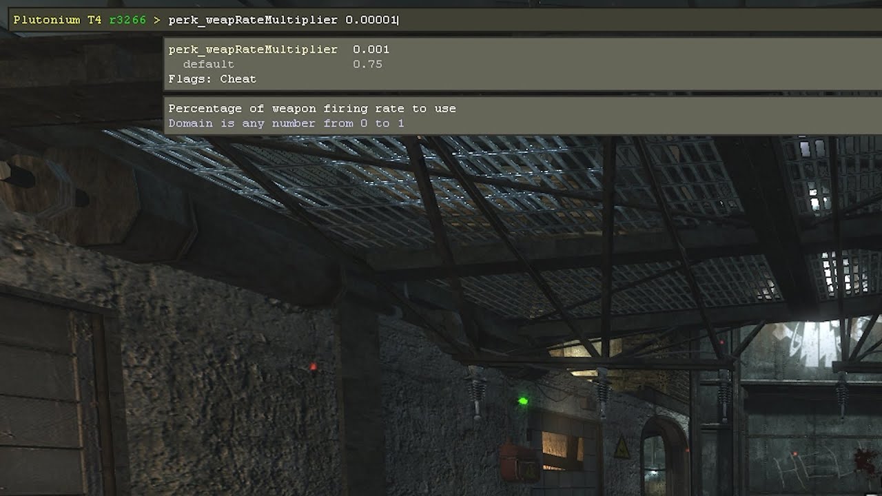 Ray Gun at 0.00001 Fire Rate