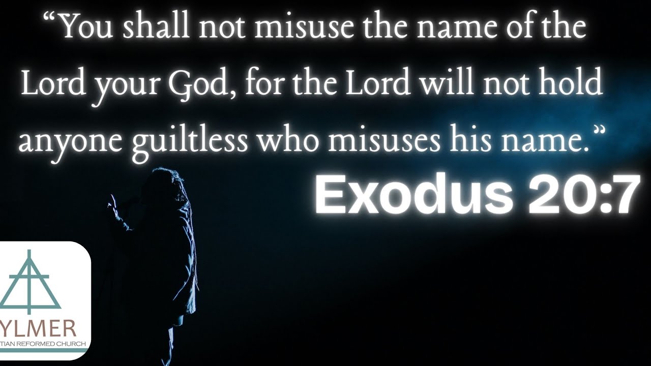 10 Commandments Series: "Using God's Name" - July 19th 2026