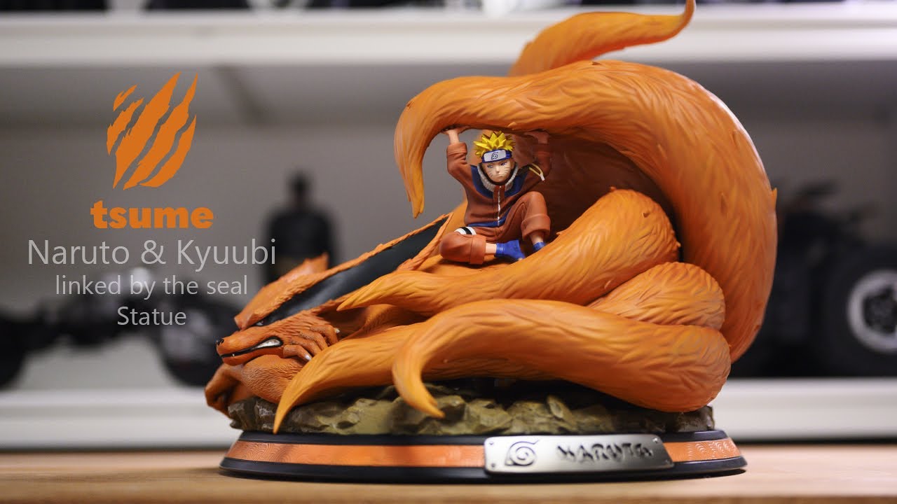 Tsume art Naruto & Kyuubi Statue YouTube