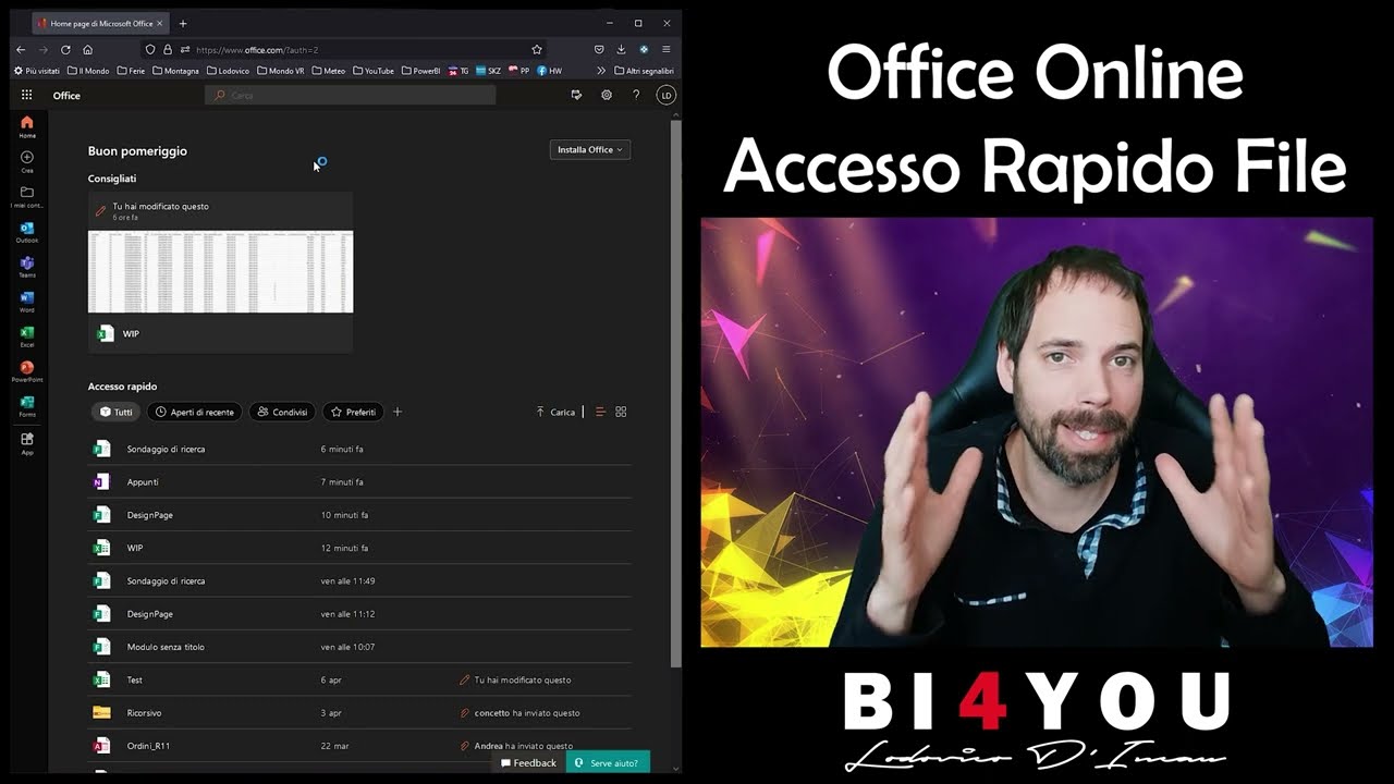 OfficeOnline - Accesso Rapido File