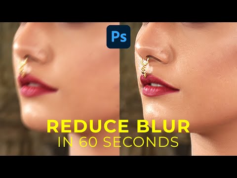 Remove Photo Blur in Photoshop in 60 Seconds | Quick Fix Tutorial