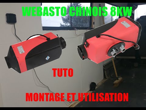 TUTO MONTAGE ET UTILISATION WEBASTO CHINOIS ( Épisode 13 ) Aménager un bus  en camping-car 