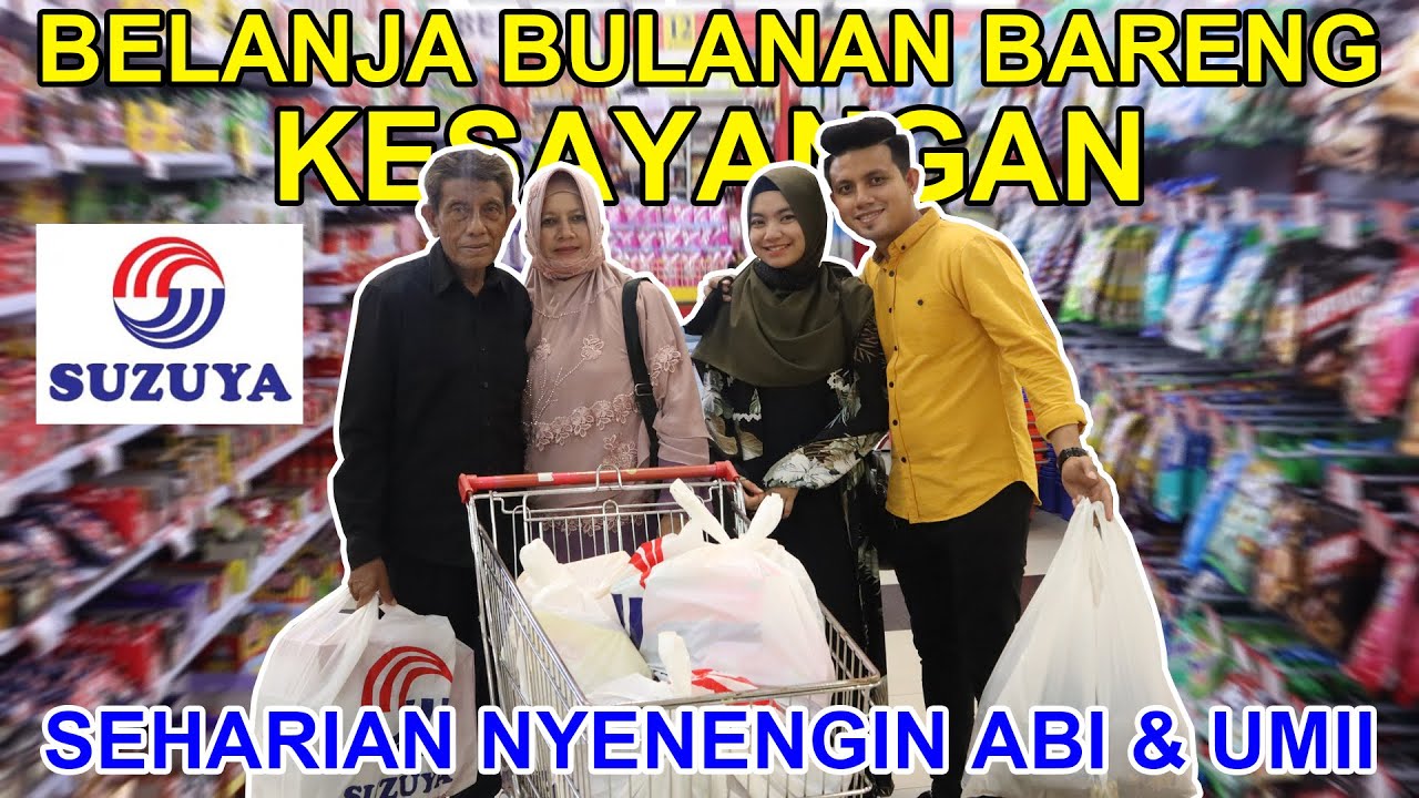 BELANJA BULANAN BARENG ABI UMMI - UMMI ANTUSIAS BANGET BELANJANYA