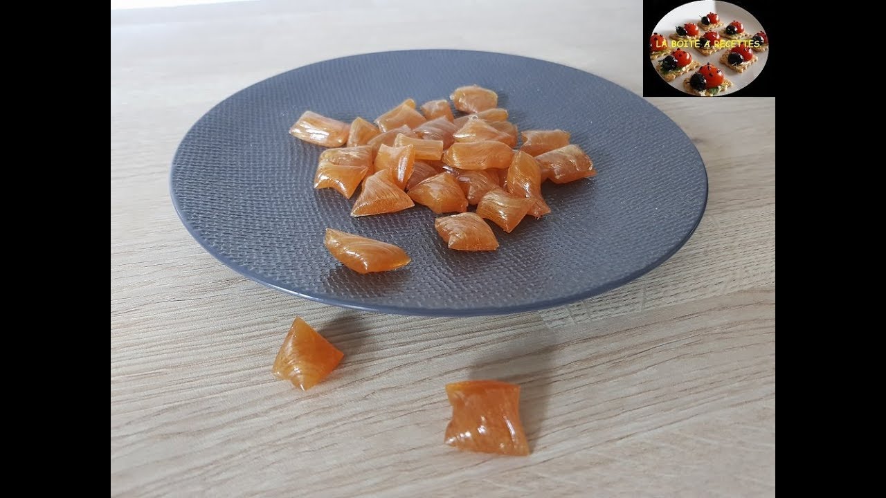 Bonbons au miel 100% fait maison - LA BOITE A RECETTES - YouTube