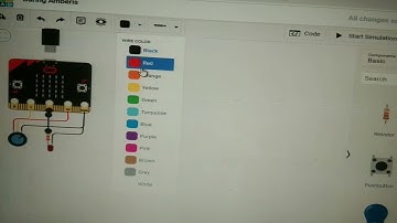 #LED controlled by #Potentiometer using Bargraph in #Micro : Bit #Tinkercad