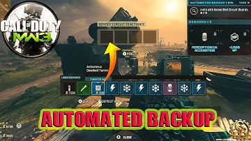 MW3 Zombies Automated Backup