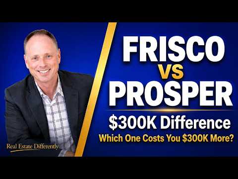 Frisco vs Prosper Texas: The REAL Difference Nobody Tells You (2026 Data)