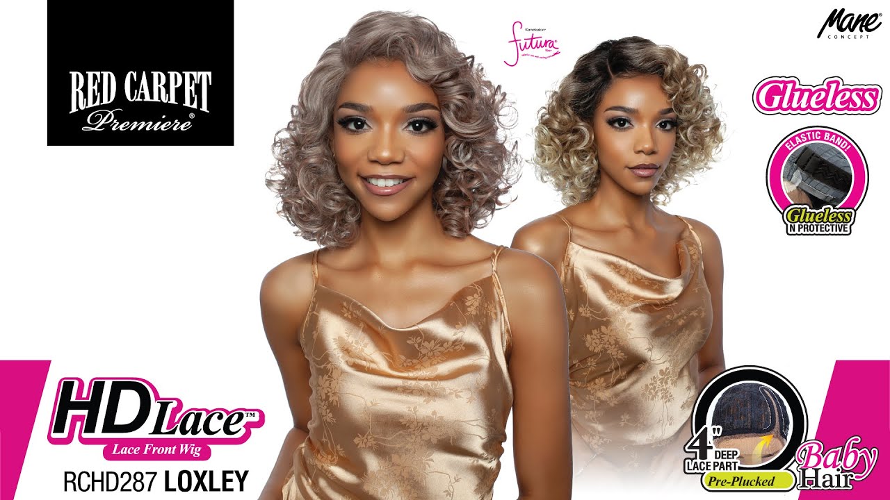 Mane concept Red carpet-RCHD287 Loxley Lace front wig